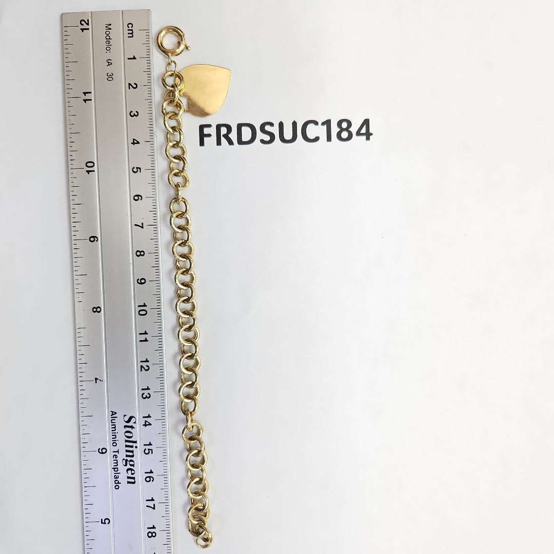 PULSERA ORO 14 K 8.5 GRMS (SEMINUEVO)