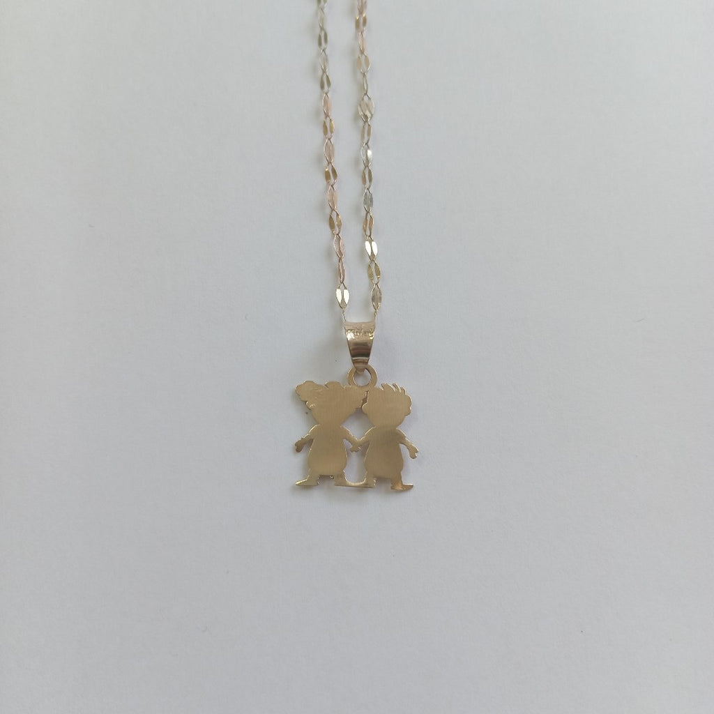 CADENA, DIJE ORO 10 K 1.5 GRMS (SEMINUEVO)