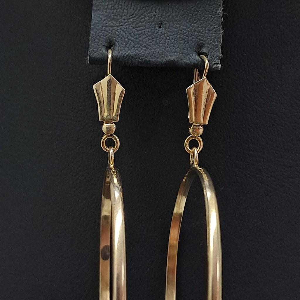 ARETES PAR ORO 10 K 5.2 GRMS (SEMINUEVO)