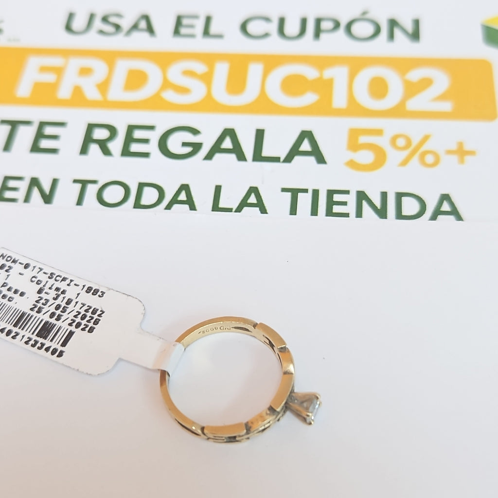 SOLITARIO ORO 14 K 3,00 GRMS (SEMINUEVO)