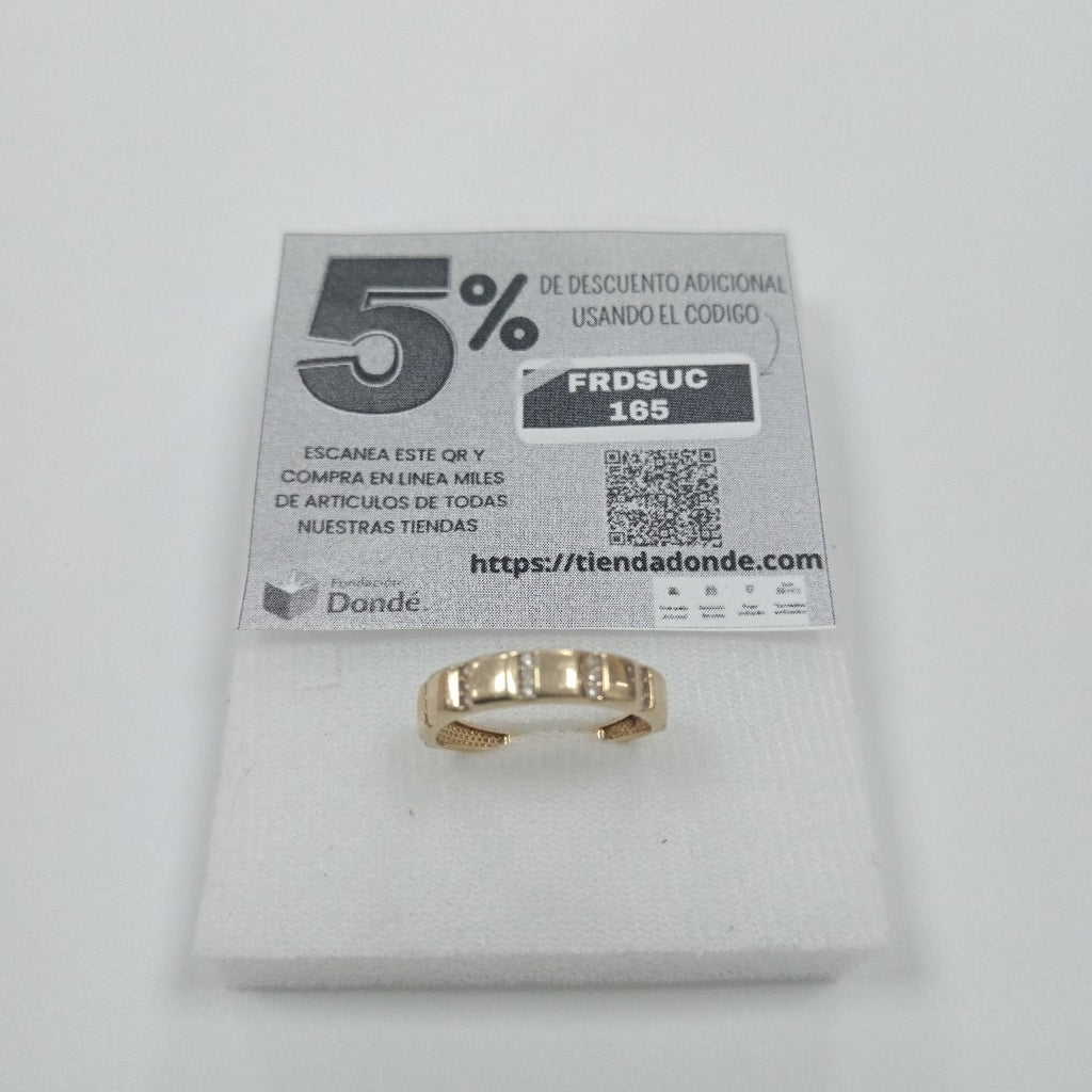 ANILLITO ORO 14 K 1.7 GRMS (SEMINUEVO)