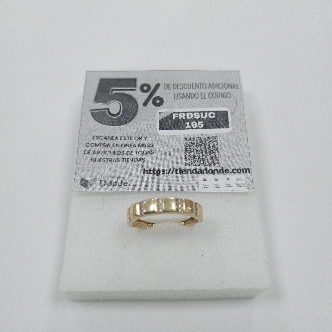 ANILLITO ORO 14 K 1.7 GRMS (SEMINUEVO)
