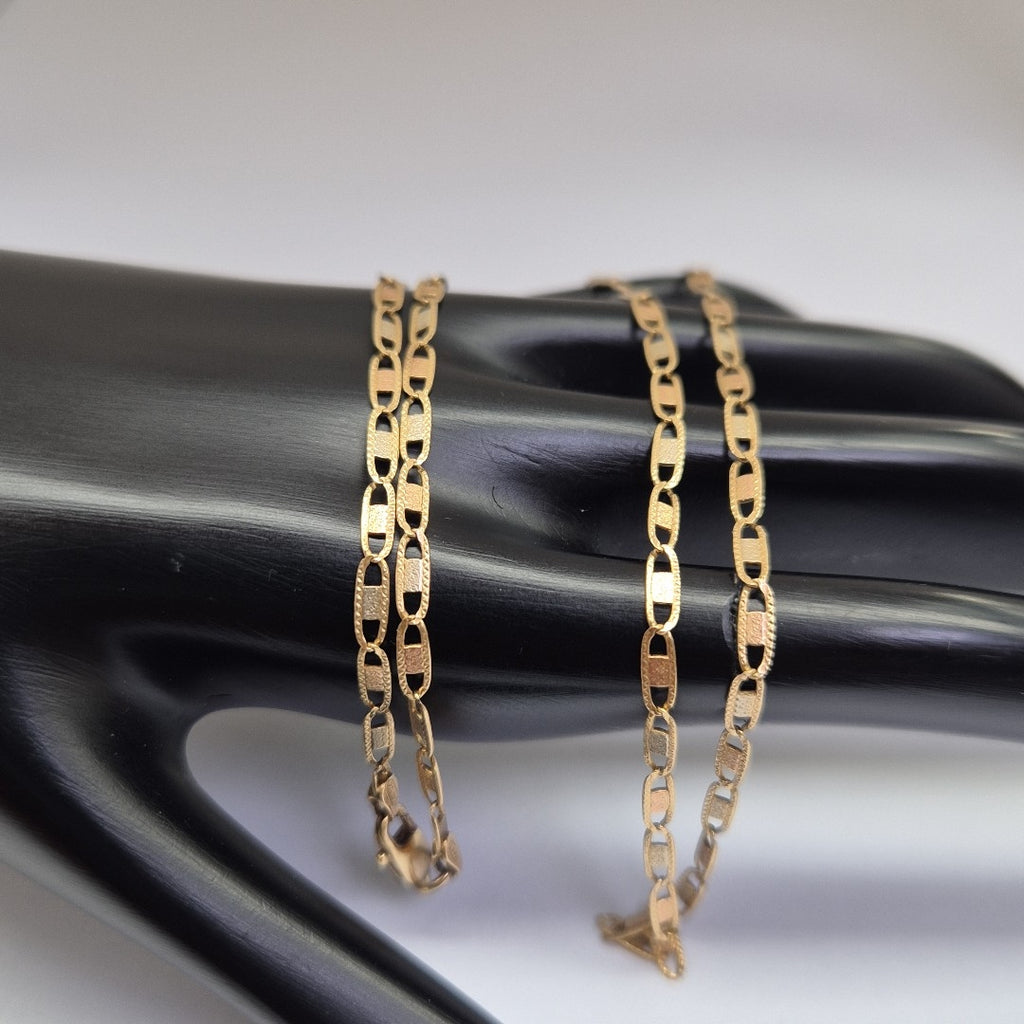 CADENA ORO COMBINADO 8 K 5.6 GRMS (SEMINUEVO)