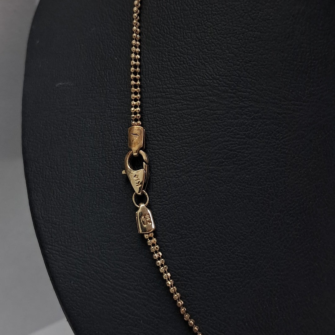 GARGANTILLA ORO 14 K 7,40 GRMS (SEMINUEVO)