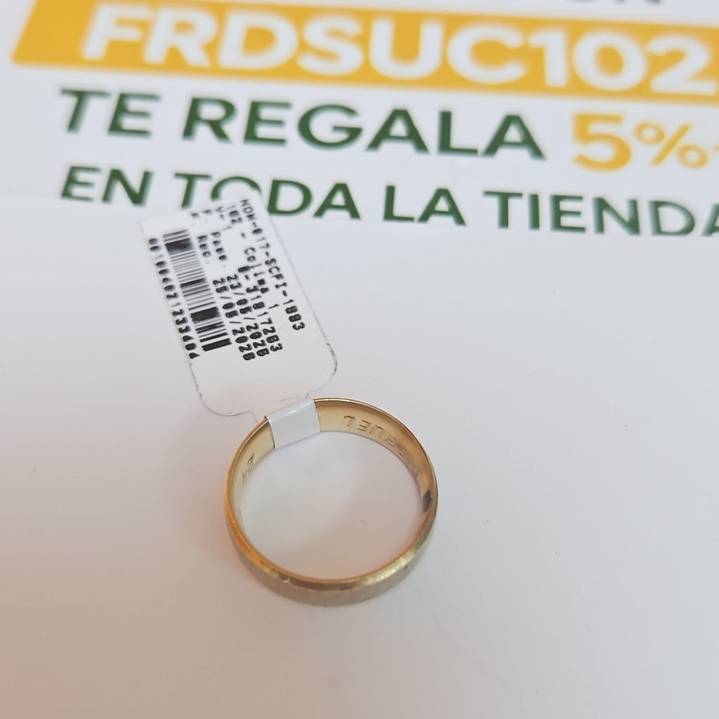 ARGOLLA ORO 14 K 4,90 GRMS (SEMINUEVO)