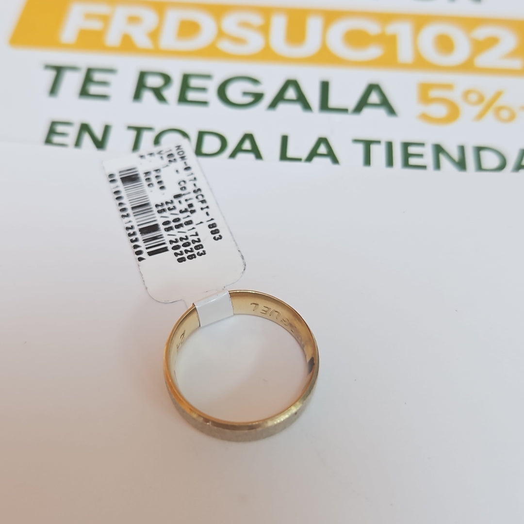 ARGOLLA ORO 14 K 4,90 GRMS (SEMINUEVO)