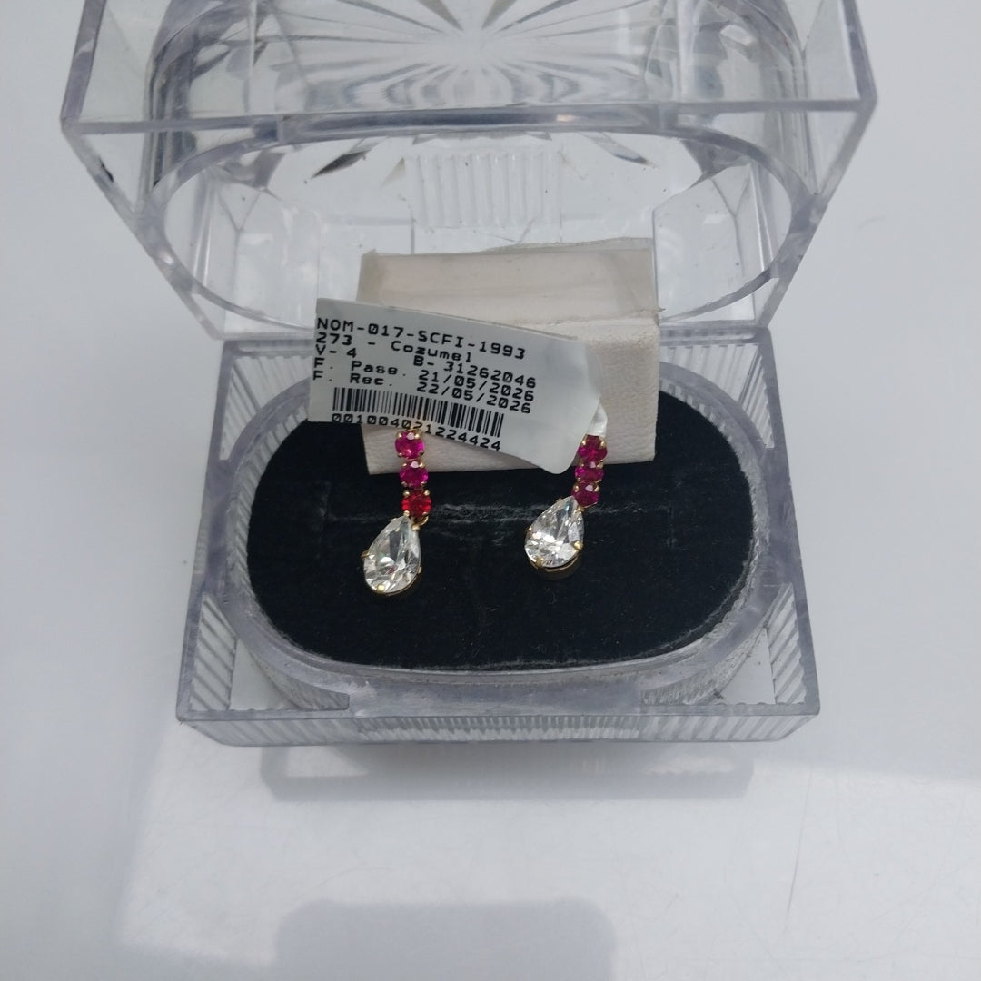 ARETES PAR ORO 10 K 2.1 GRMS (SEMINUEVO)
