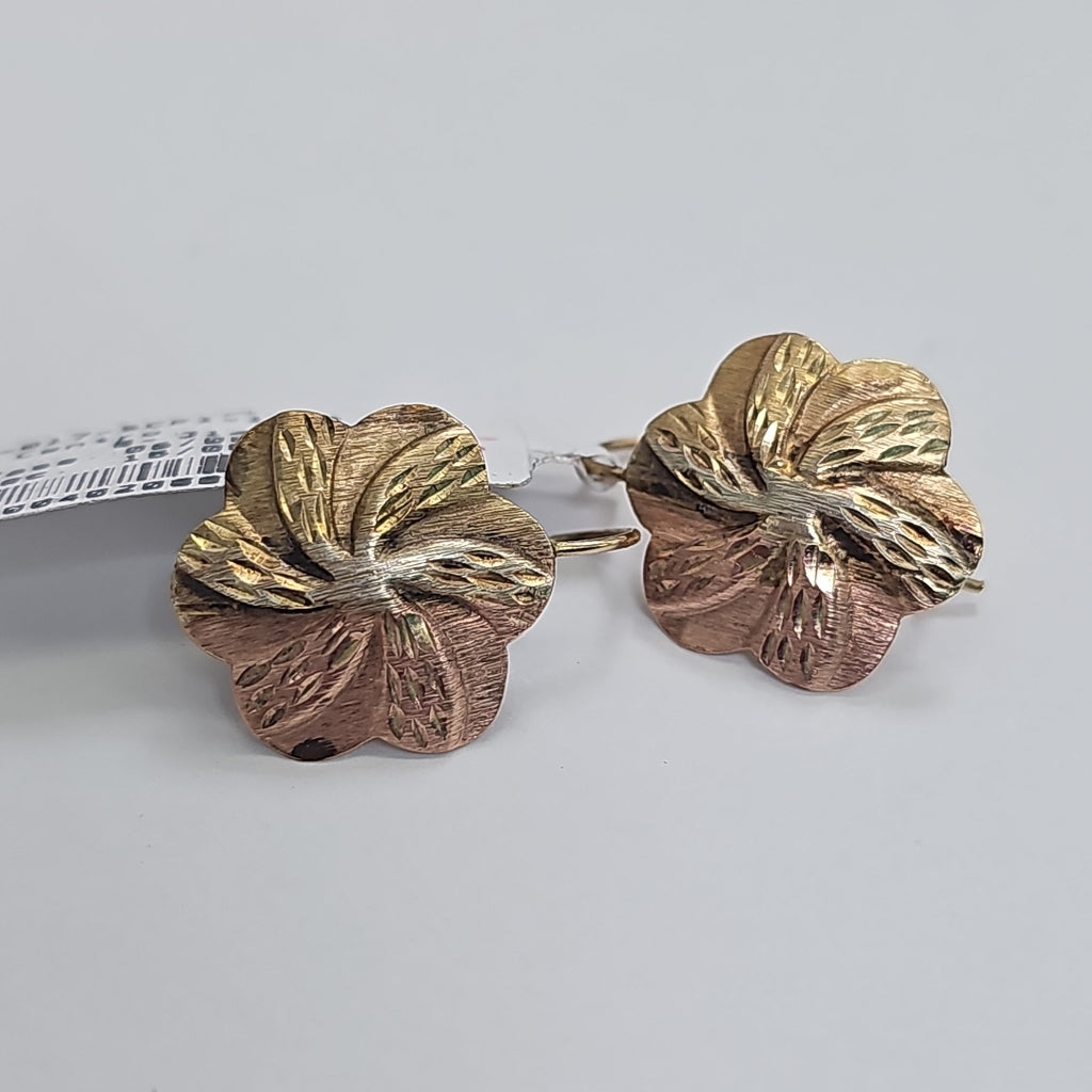 ARETES PAR ORO 14 K 1.5 GRMS (SEMINUEVO)