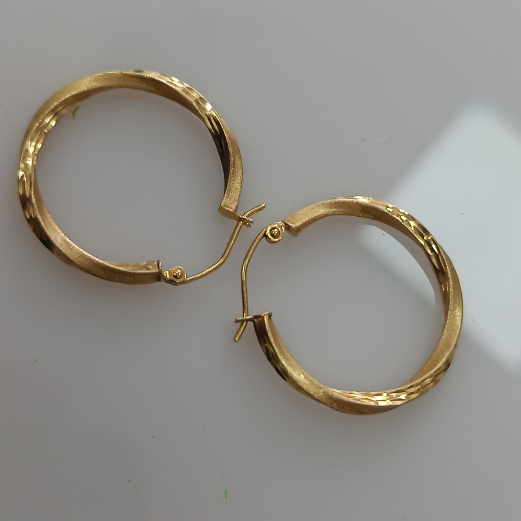 ARRACADAS PAR ORO 14 K 1,90 GRMS (SEMINUEVO)
