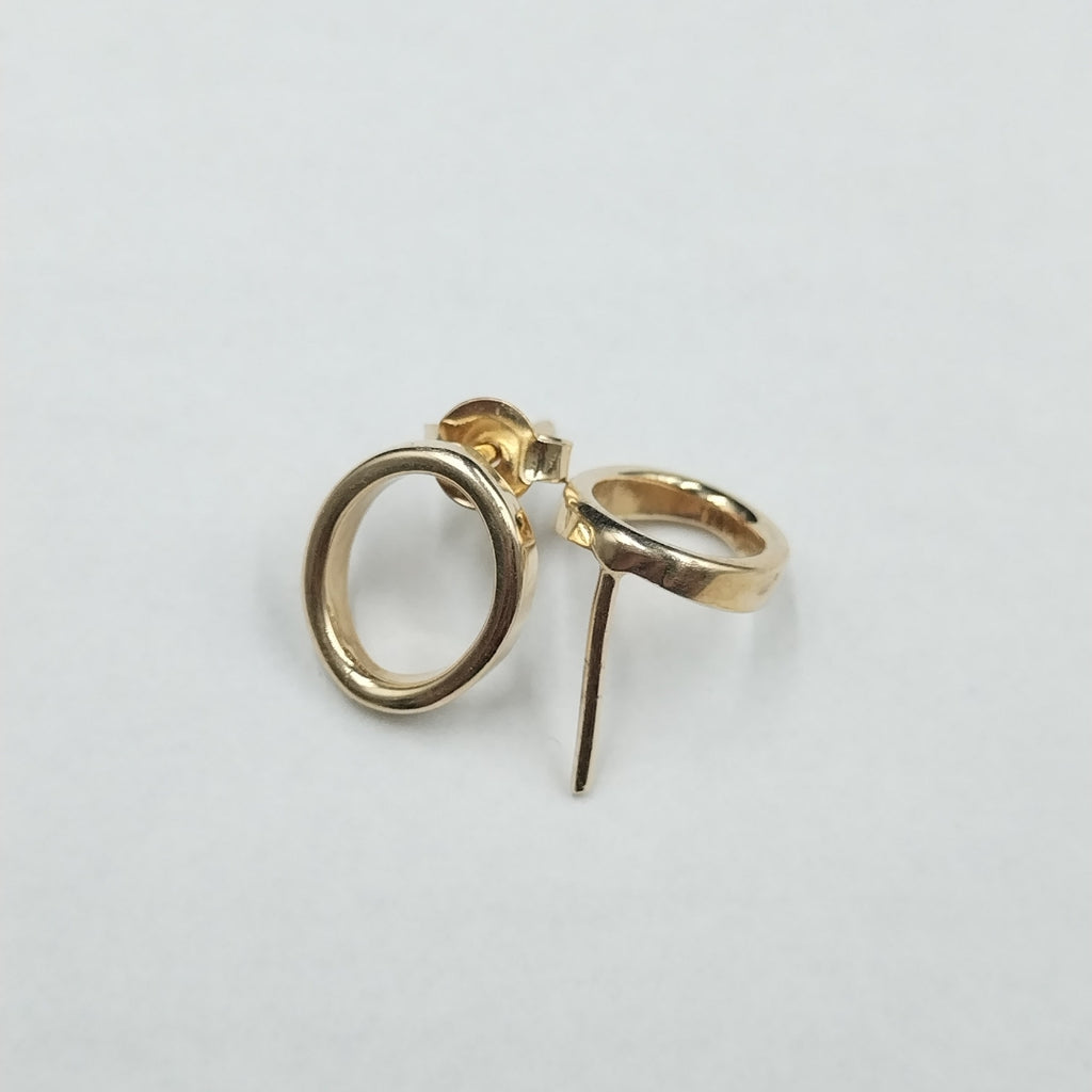 BROQUELES PAR ORO 14 K 1.9 GRMS (SEMINUEVO)