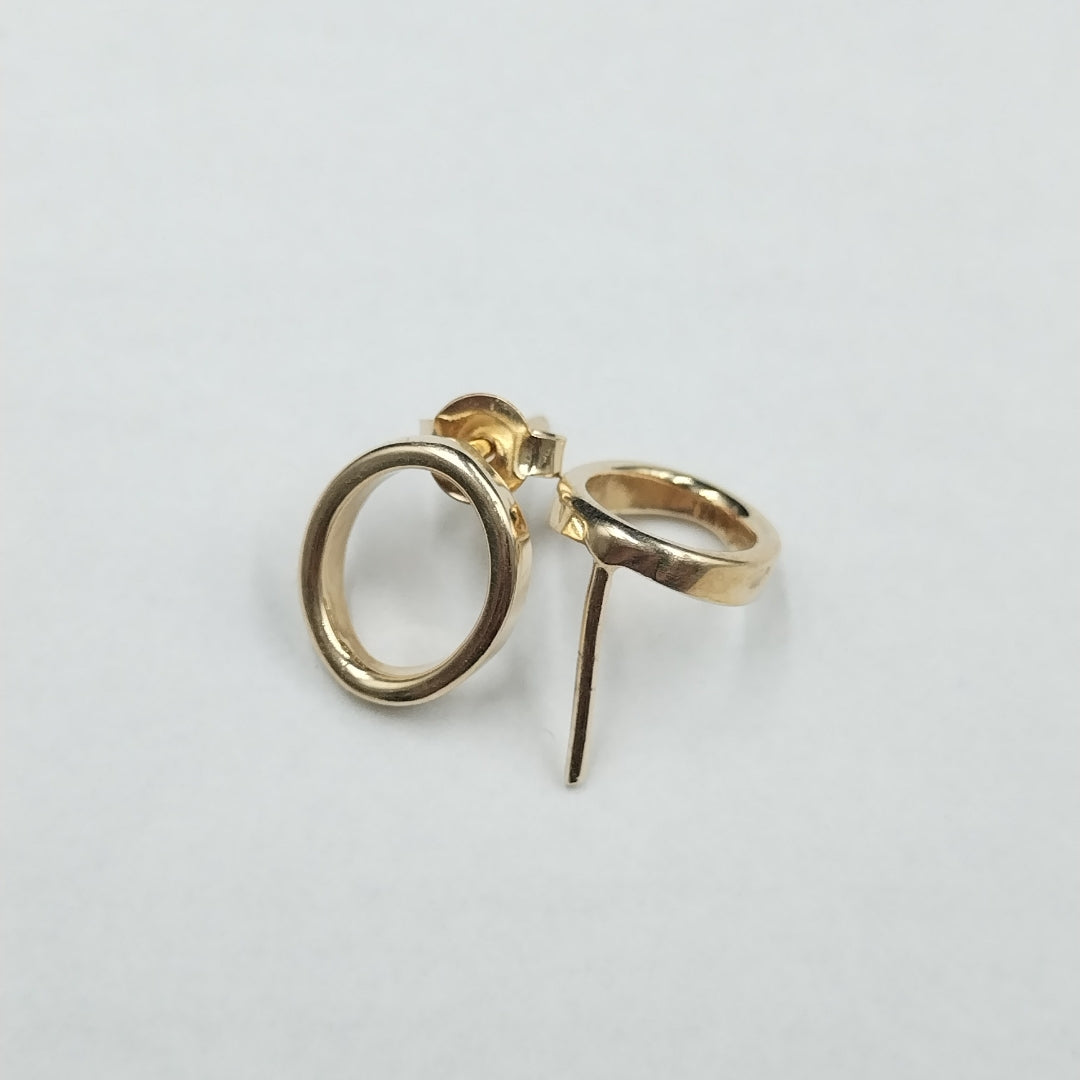 BROQUELES PAR ORO 14 K 1.9 GRMS (SEMINUEVO)