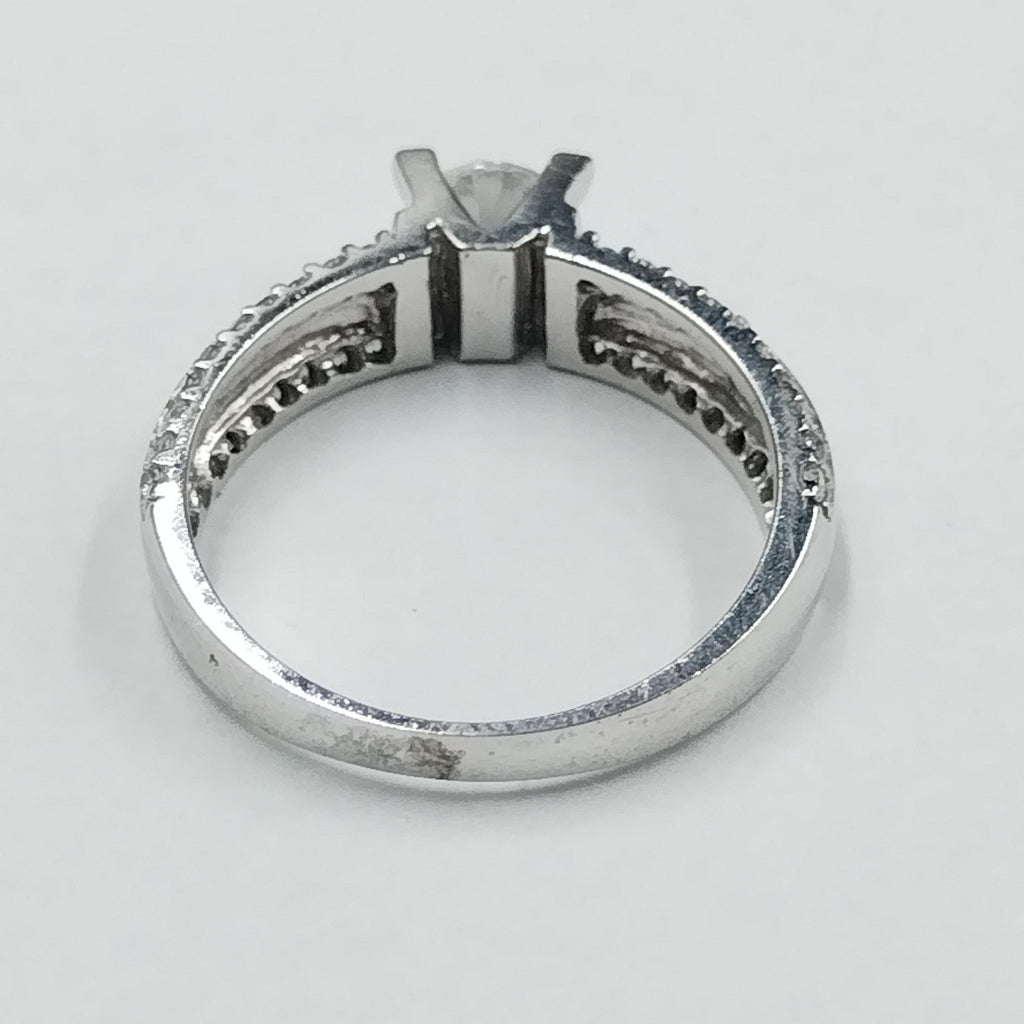ANILLITO ORO BLANCO 14 K 2.7 GRMS (SEMINUEVO)