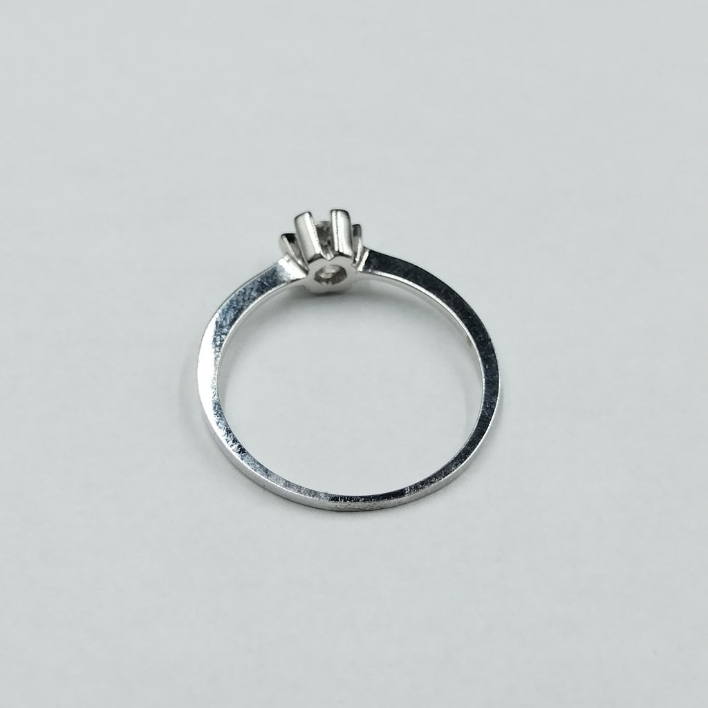 ANILLITO ORO BLANCO 14 K 1.4 GRMS (SEMINUEVO)