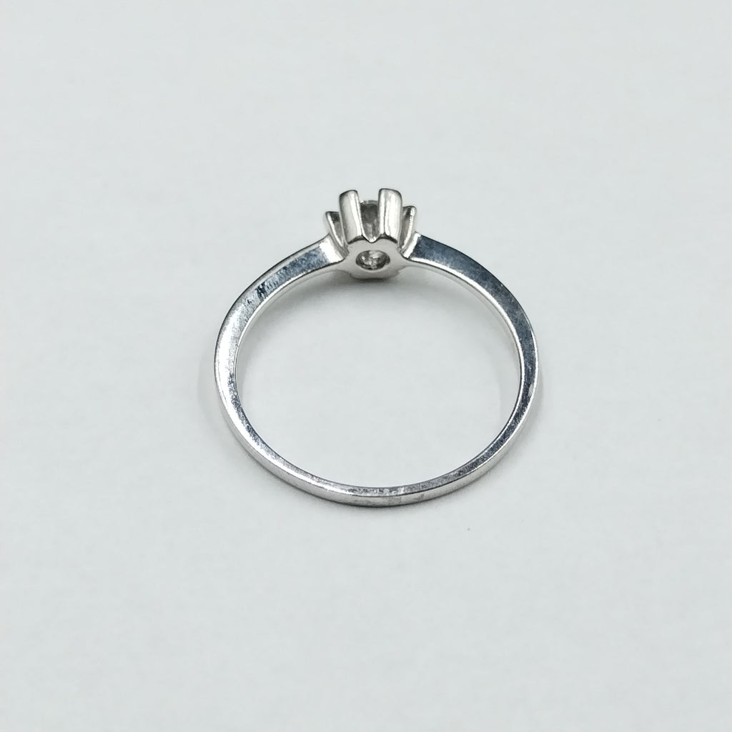 ANILLITO ORO BLANCO 14 K 1.3 GRMS (SEMINUEVO)