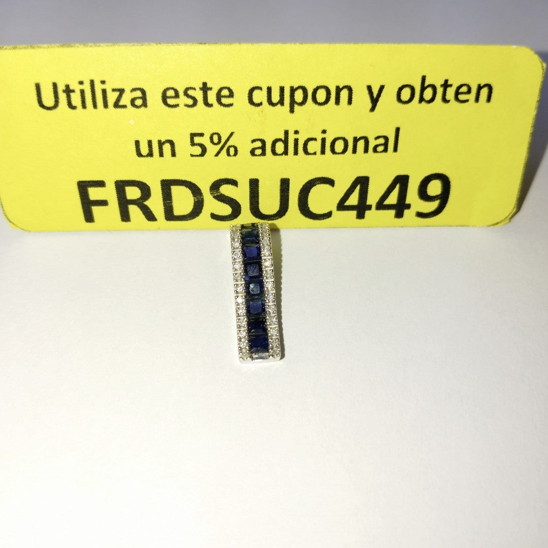 DIJE ORO,ORO BLANCO 14 K 2,10 GRMS (SEMINUEVO)