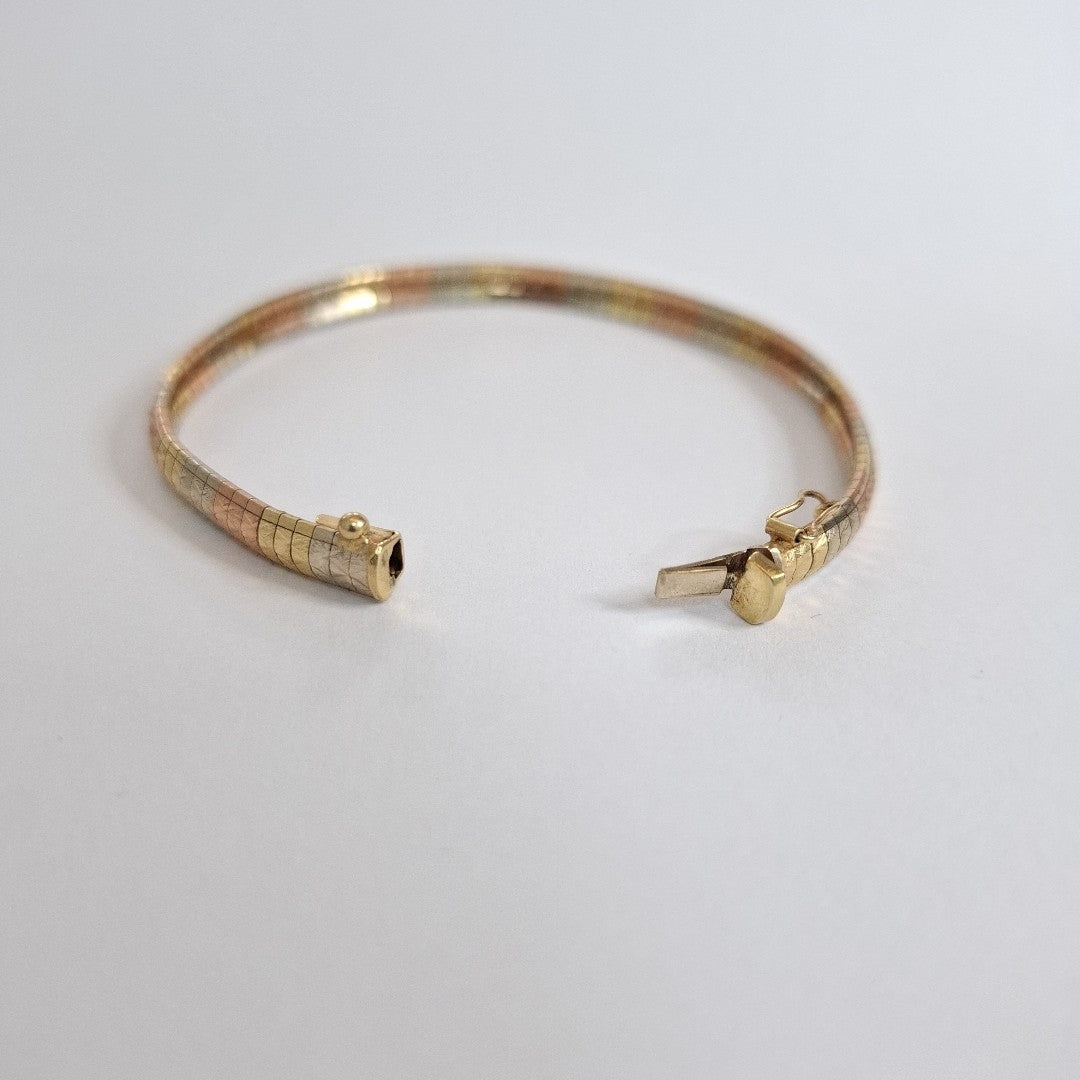 PULSERA ORO,ORO COMBINADO 14 K 12,60 GRMS (SEMINUEVO)