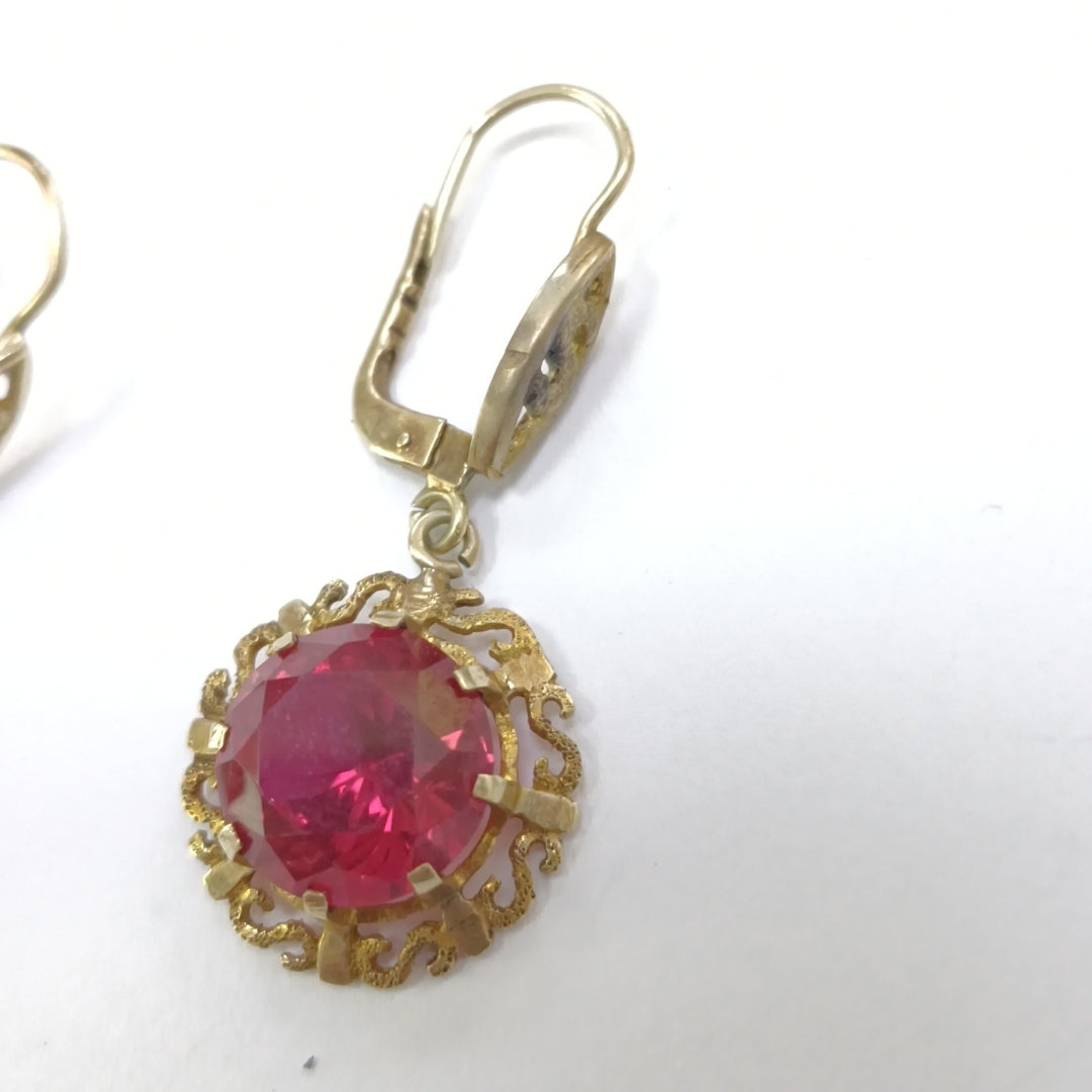 ARETES PAR ORO 8 K 4,70 GRMS (SEMINUEVO)