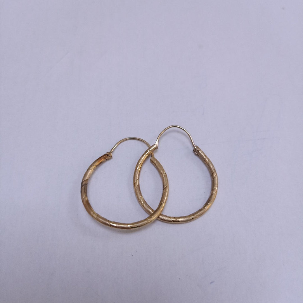 ARRACADAS PAR ORO 14 K 2.5 GRMS (SEMINUEVO)