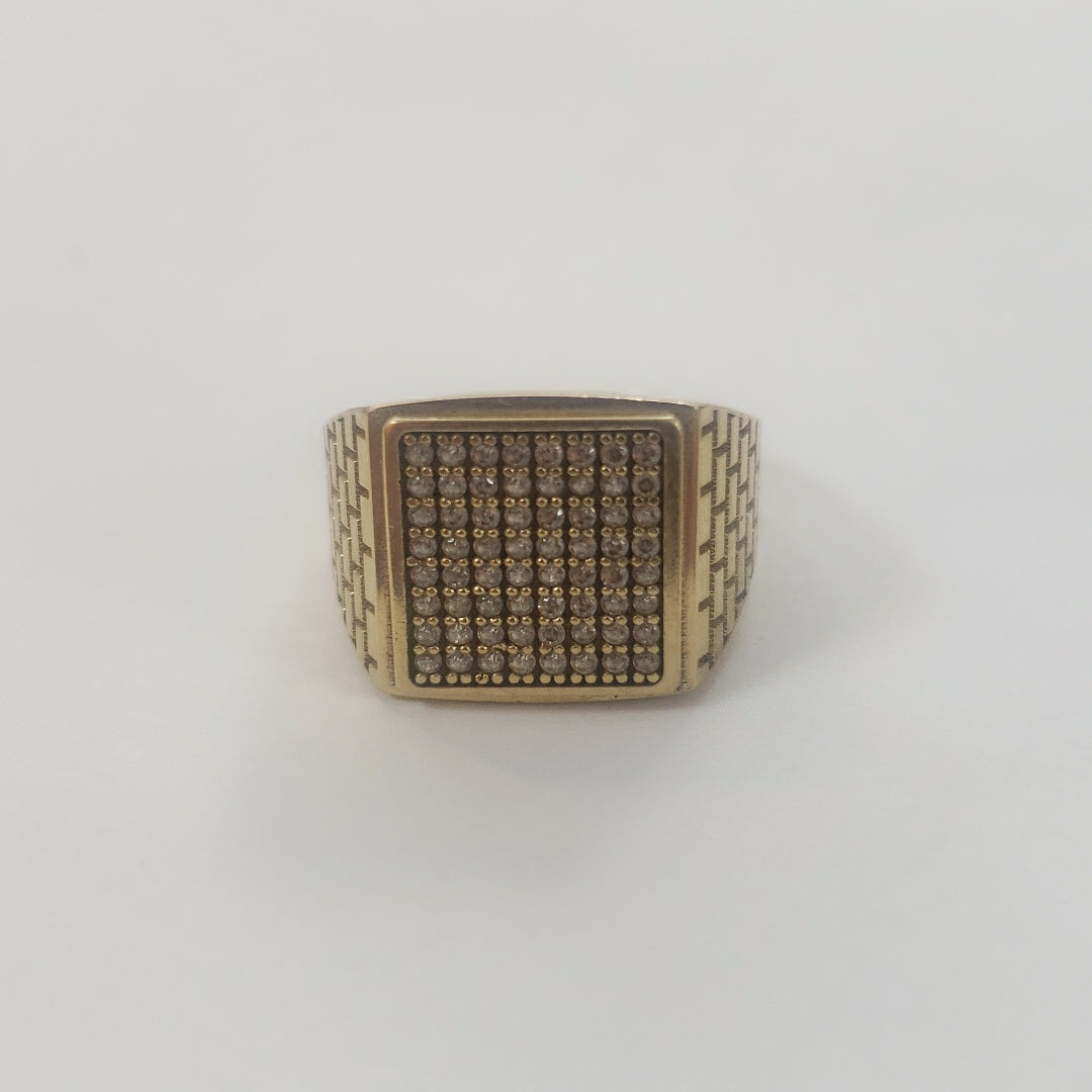 ANILLO ORO 10 K 3.5 GRMS (SEMINUEVO)