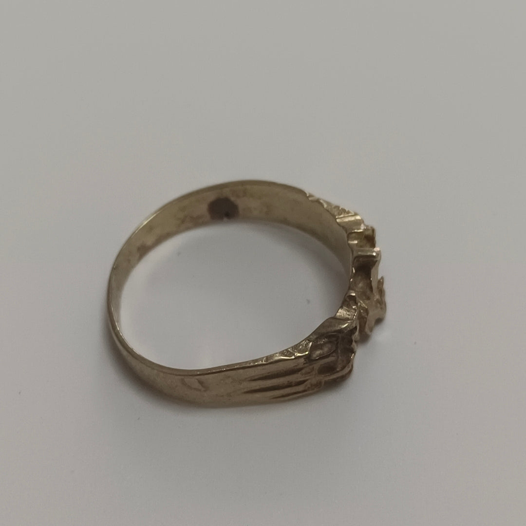 ANILLO ORO 10 K 3,00 GRMS (SEMINUEVO)