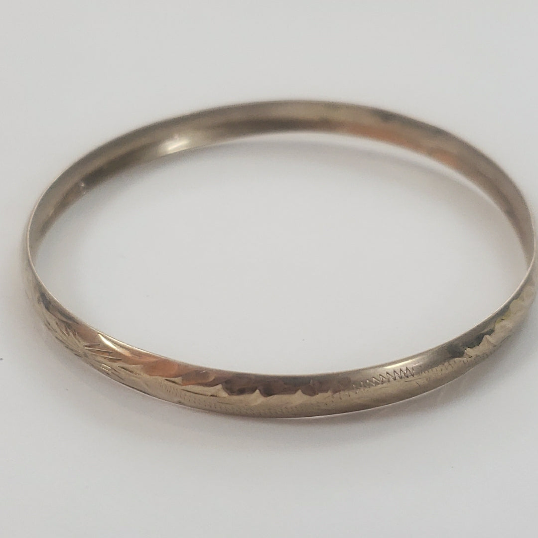 PULSERA RIGIDA ORO 8 K 5.7 GRMS (SEMINUEVO)