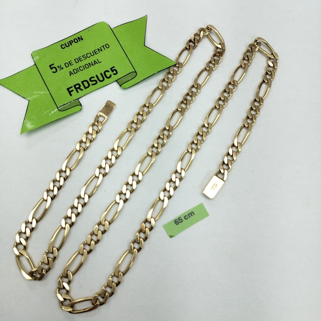 CADENA ORO 14 K 42.7 GRMS (SEMINUEVO)
