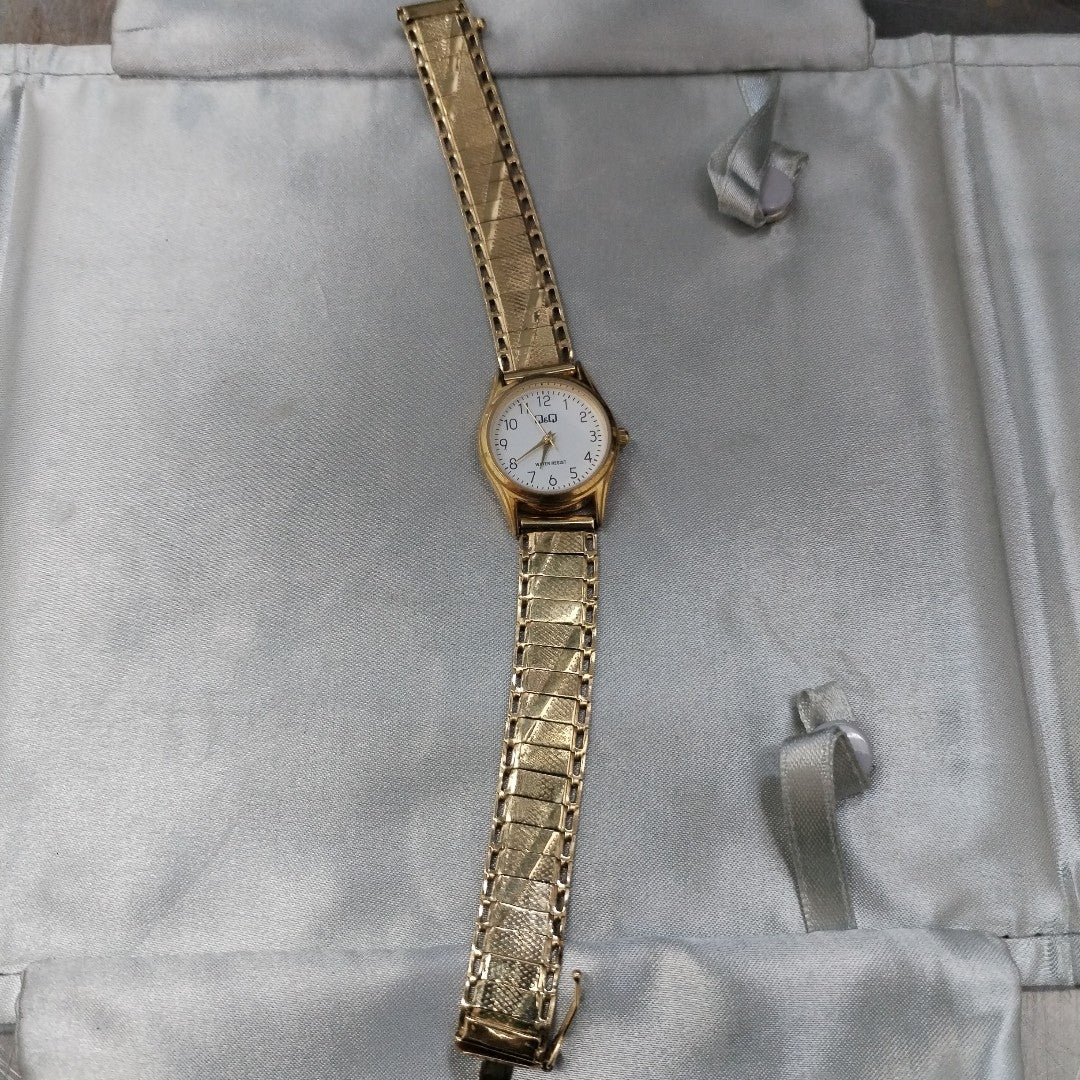 RELOJ CAJA ACERO PULSO ORO ORO 10 K 20.6 GRMS (SEMINUEVO)