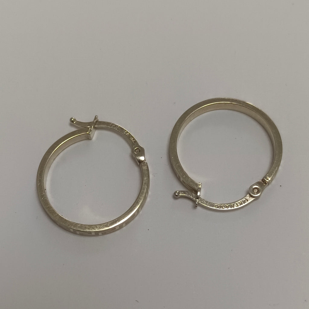 ARRACADAS PAR ORO 14 K 1.2 GRMS (SEMINUEVO)