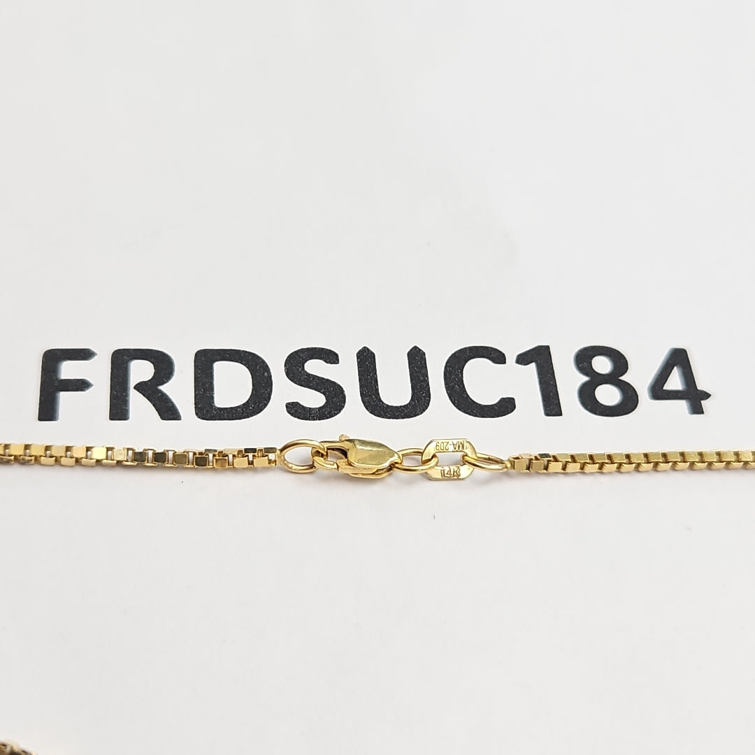 CADENA ORO 14 K 7.8 GRMS (SEMINUEVO)