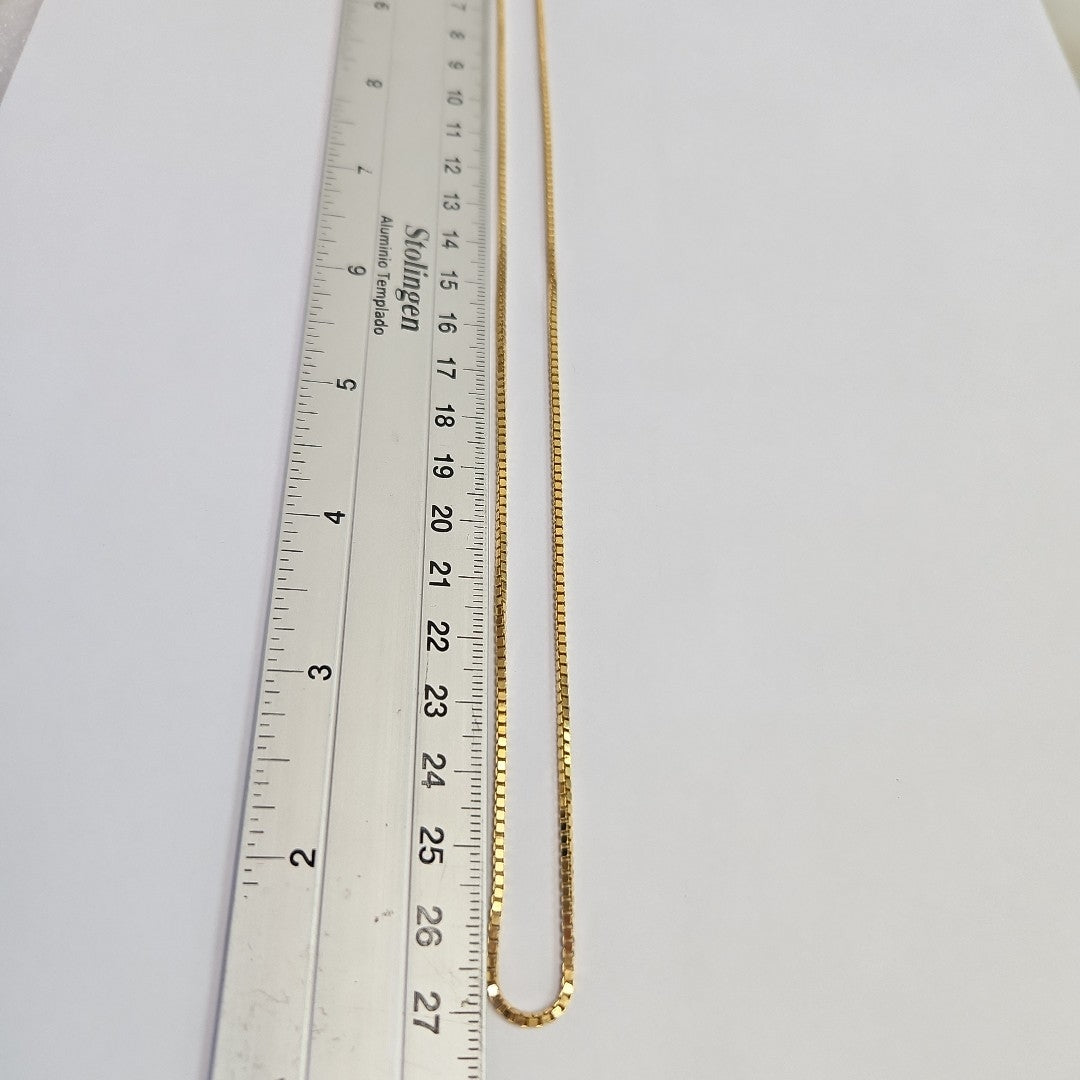 CADENA ORO 14 K 8.9 GRMS (SEMINUEVO)
