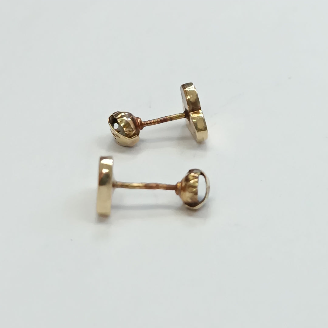 BROQUELES PAR ORO 14 K 0.6 GRMS (SEMINUEVO)