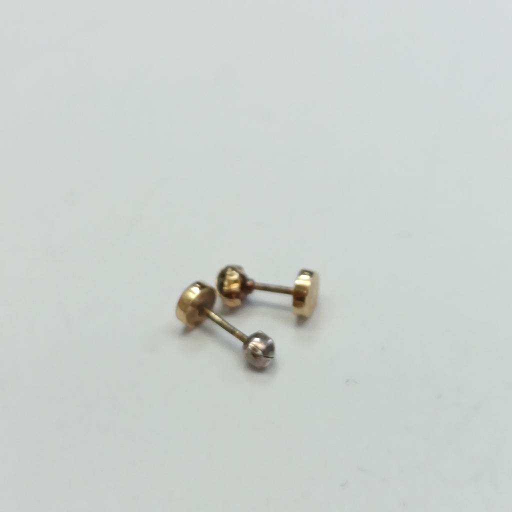 BROQUELES PAR ORO 10 K 0.5 GRMS (SEMINUEVO)
