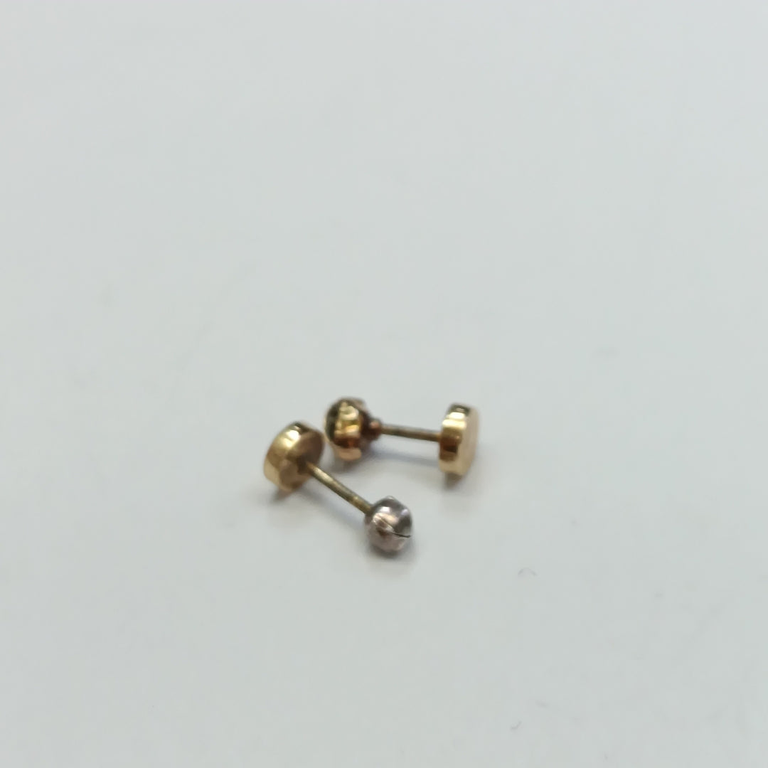 BROQUELES PAR ORO 10 K 0.5 GRMS (SEMINUEVO)