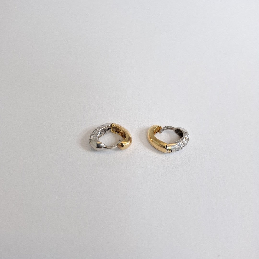 ARRACADAS PAR ORO 14 K 3 GRMS (SEMINUEVO)