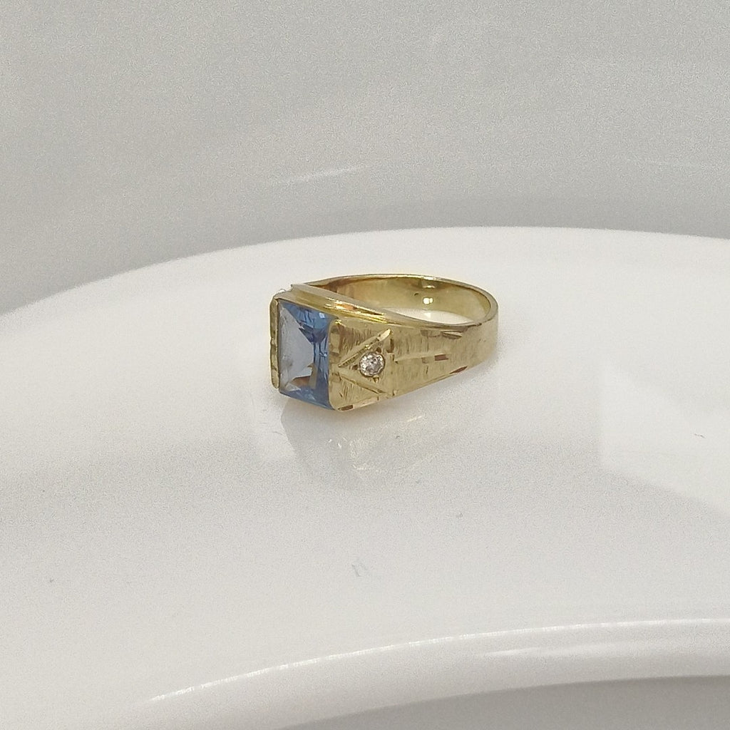 ANILLO ORO 14 K 5,40 GRMS (SEMINUEVO)