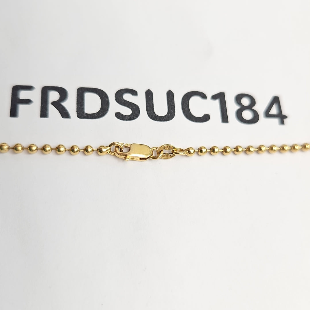 CADENA ORO 14 K 6.8 GRMS (SEMINUEVO)