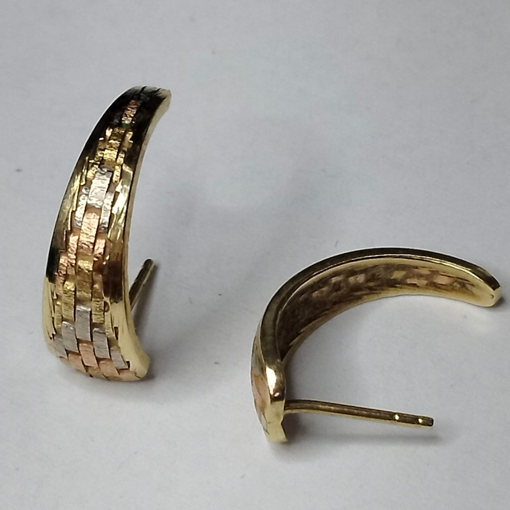 BROQUELES PAR ORO 14 K 3 GRMS (SEMINUEVO)