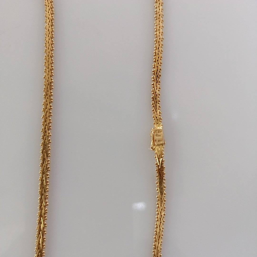 CADENA ORO 18 K 19.7 GRMS (SEMINUEVO)