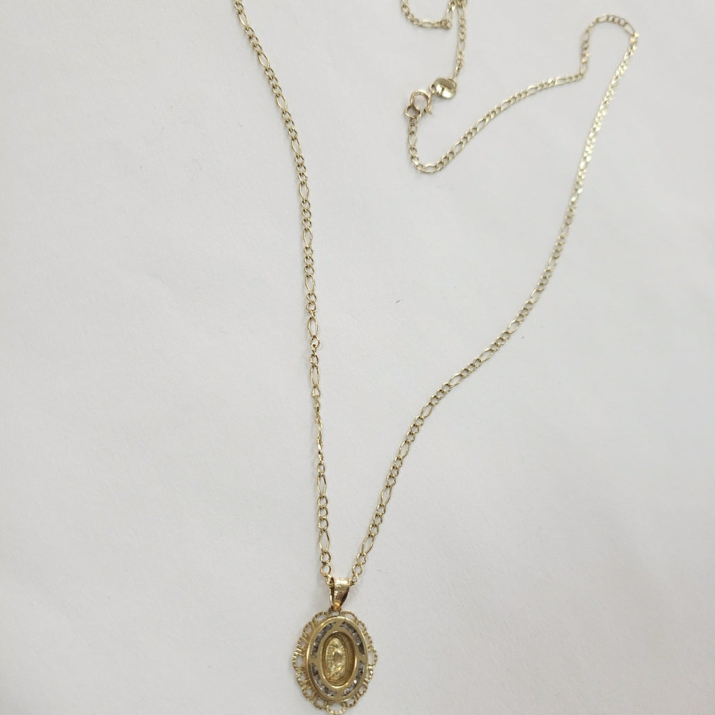 CADENA, DIJE ORO 10 K 2.9 GRMS (SEMINUEVO)