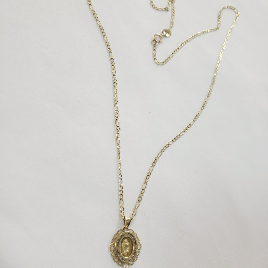 CADENA, DIJE ORO 10 K 2.9 GRMS (SEMINUEVO)