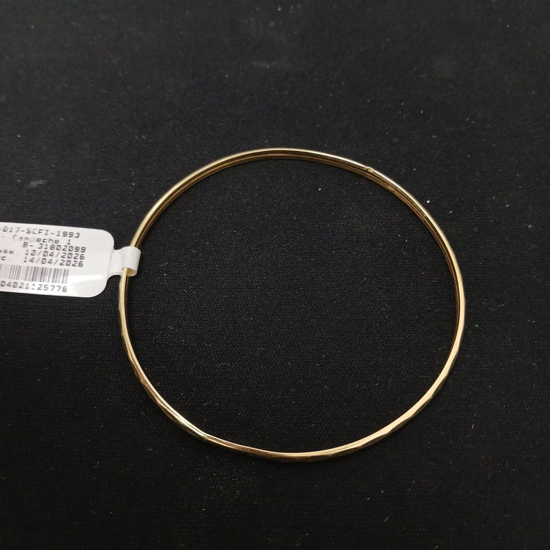 PULSERA RIGIDA ORO 14 K 3.8 GRMS (SEMINUEVO)