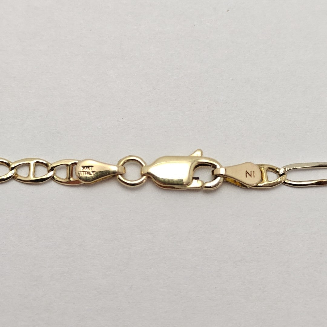 CADENA ORO COMBINADO 14 K 7,50 GRMS (SEMINUEVO)
