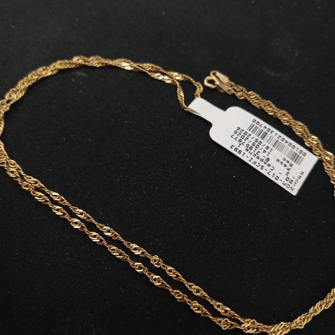 CADENA ORO 14 K 3,20 GRMS (SEMINUEVO)