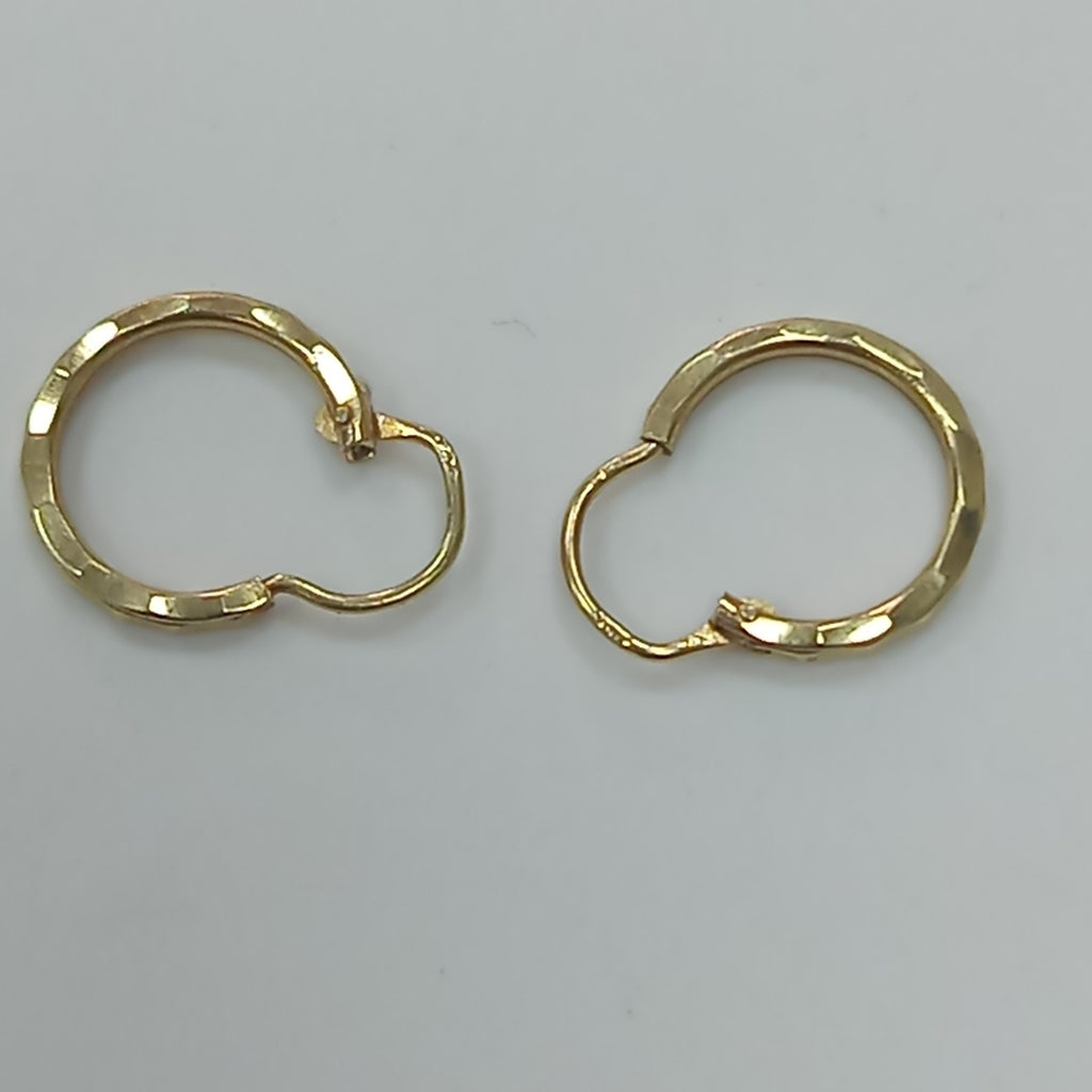 ARRACADAS PAR ORO 10 K 0,50 GRMS (SEMINUEVO)