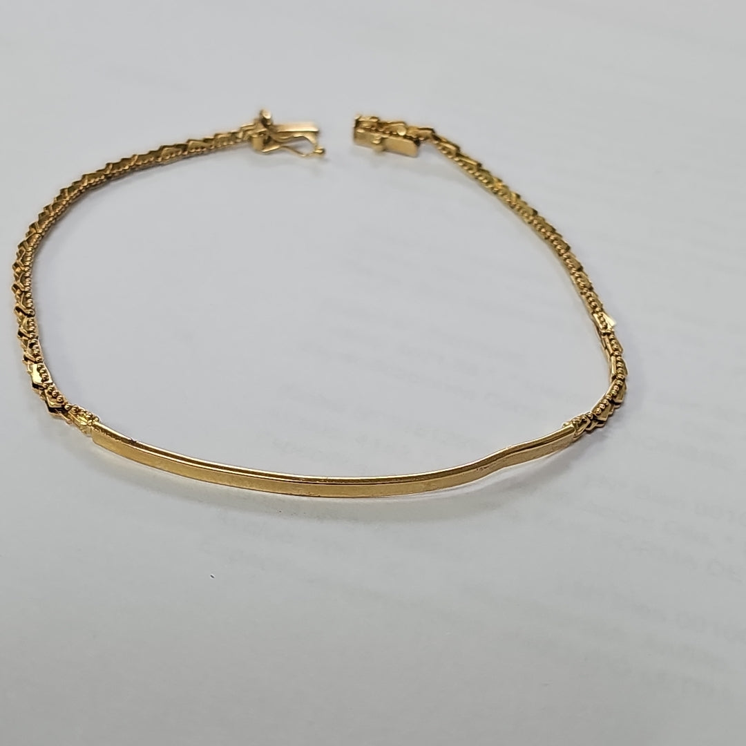 ESCLAVA ORO 18 K 6.8 GRMS (SEMINUEVO)