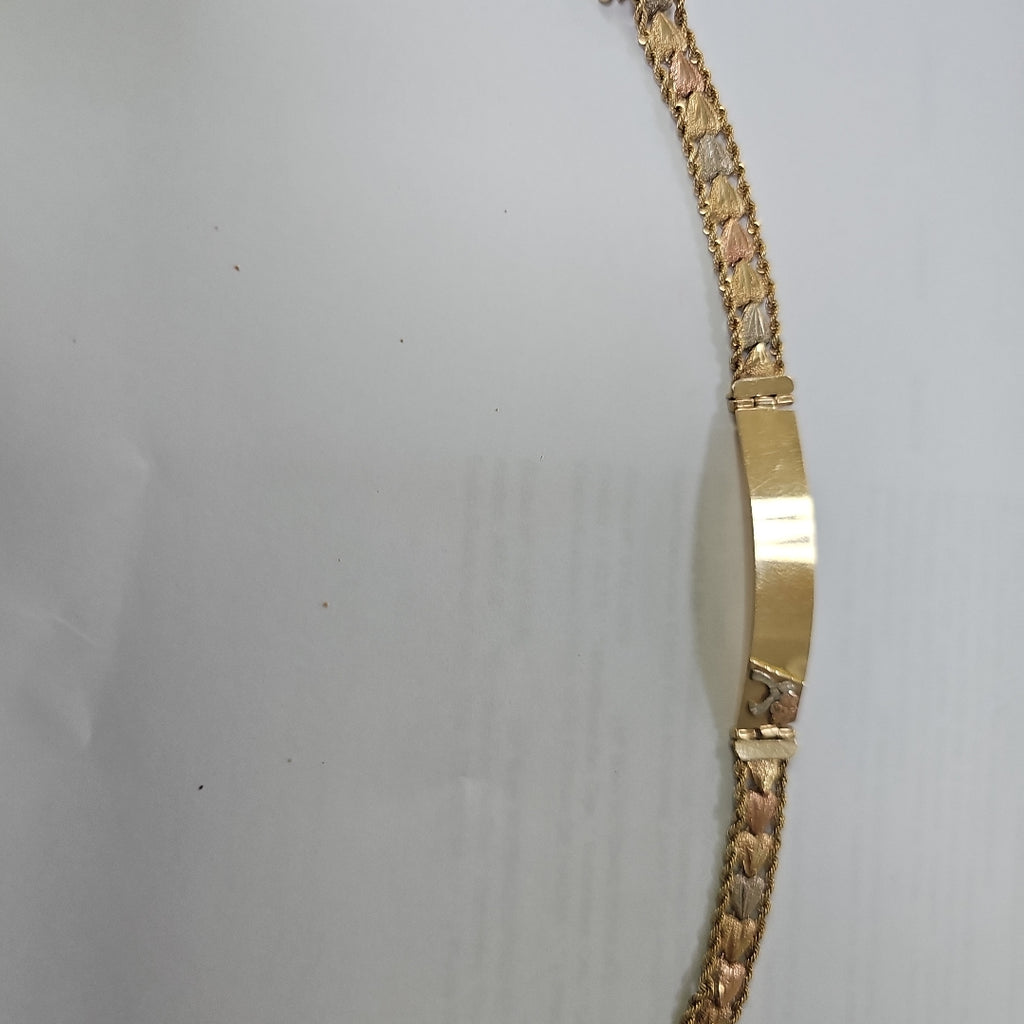 ESCLAVA ORO 14 K 13.5 GRMS (SEMINUEVO)