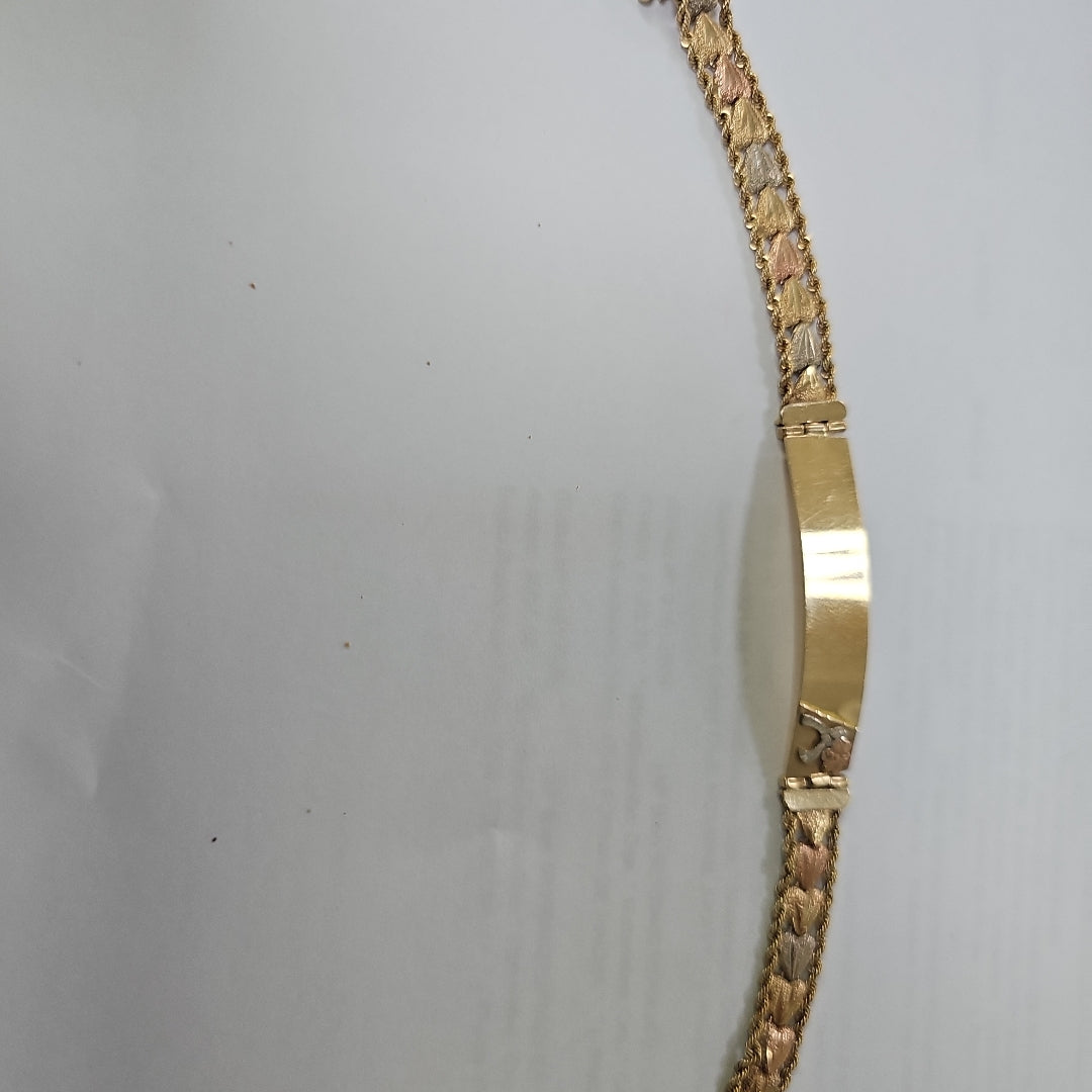 ESCLAVA ORO 14 K 13.5 GRMS (SEMINUEVO)