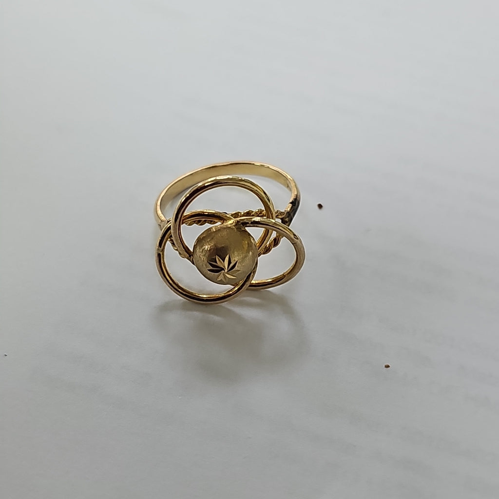 ANILLO ORO 14 K 3.5 GRMS (SEMINUEVO)