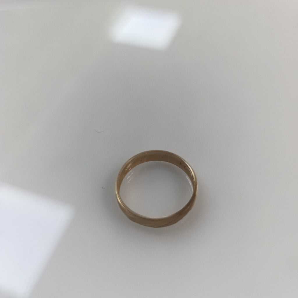 ARGOLLA ORO 10 K 1.3 GRMS (SEMINUEVO)