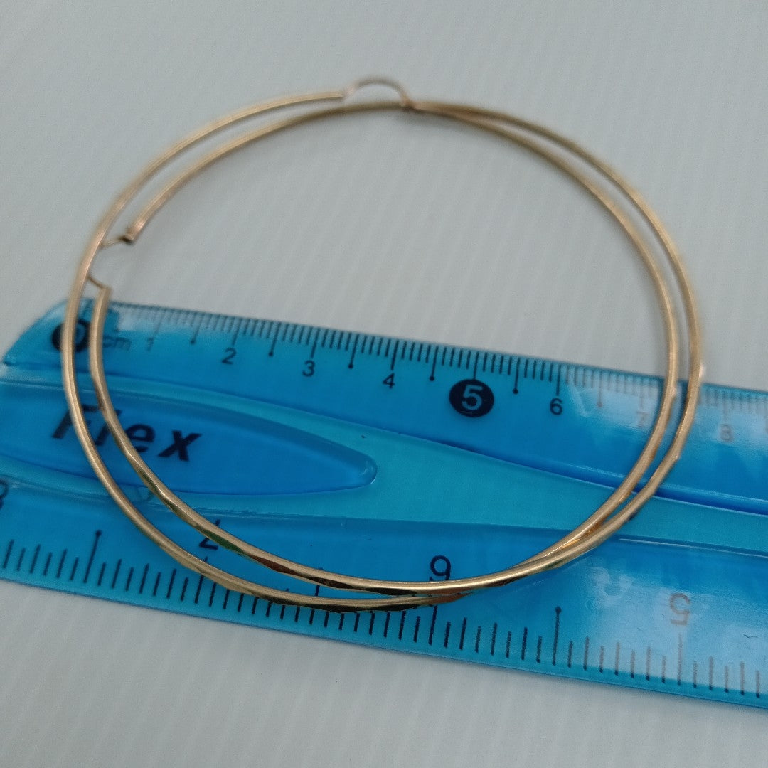ARRACADAS PAR ORO 10 K 4.8 GRMS (SEMINUEVO)